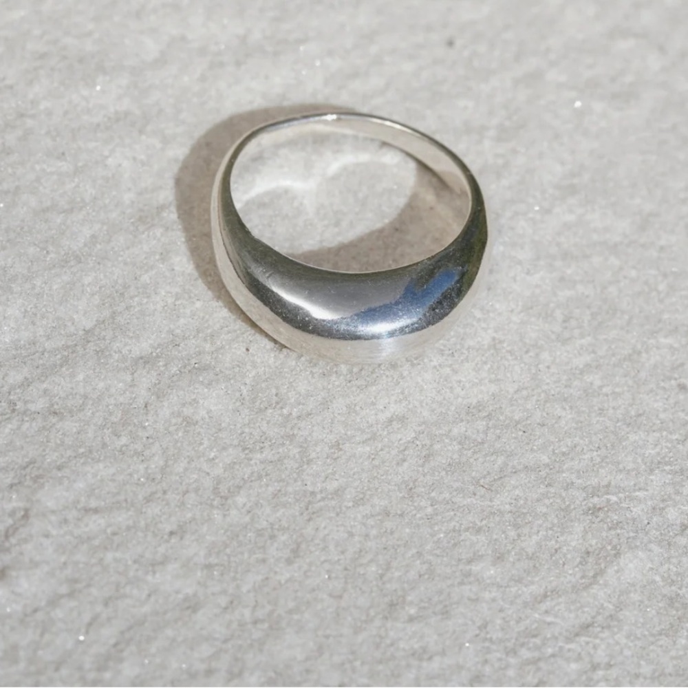 cashmere cactus sterling silver bulky ring size 7